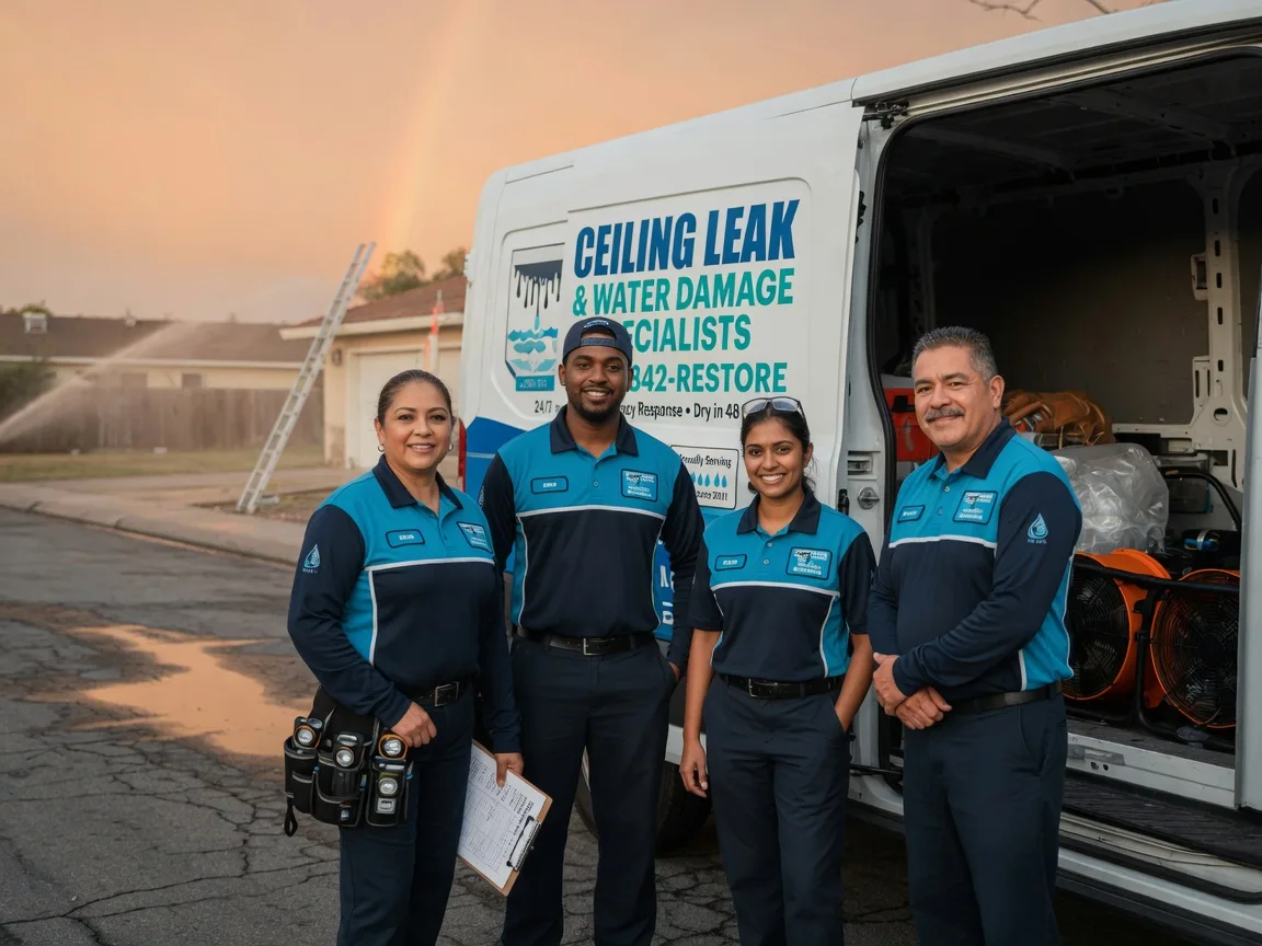 Ceiling Leak Cleanup company in Arcadia, OK