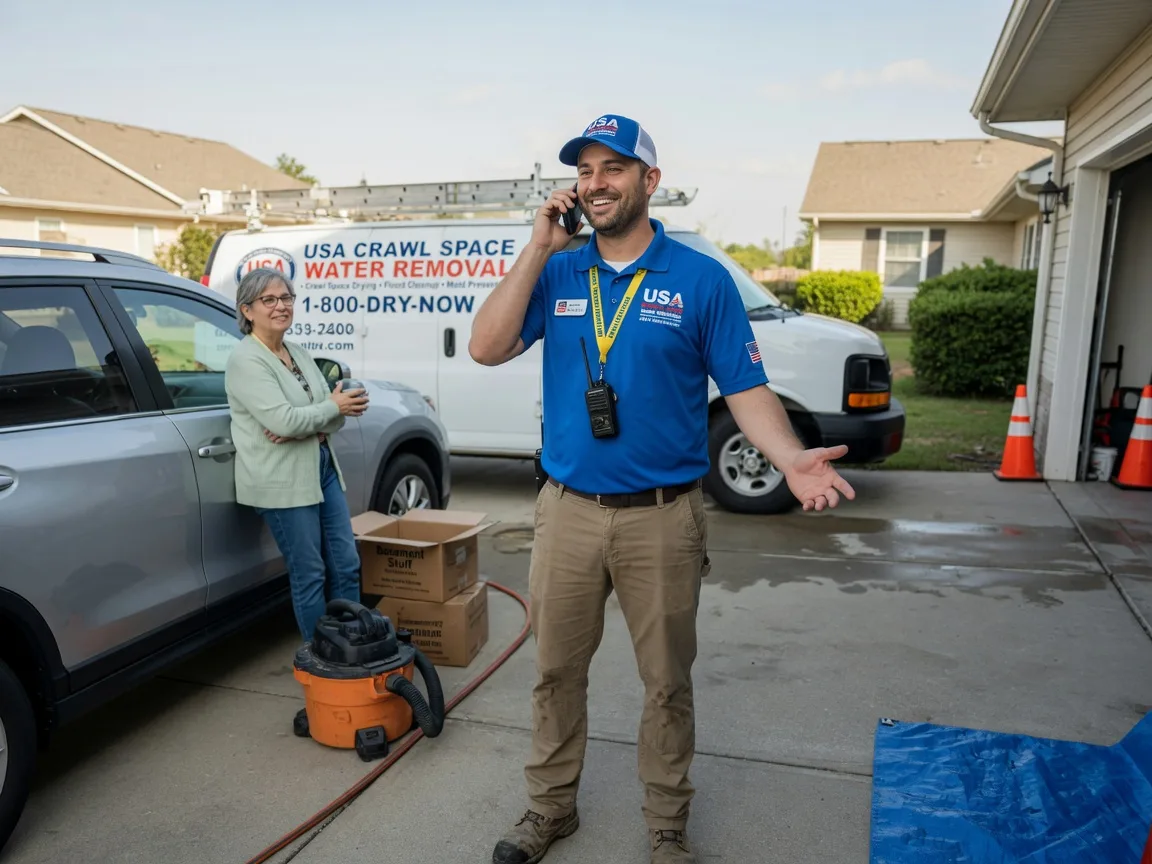 Crawl Space Water Removal Arcadia, OK FAQs